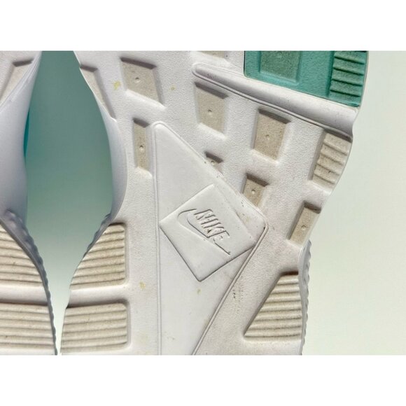 Nike 704946 401 Huarache Run Print Copa Blue Lagoon Snowflake Size 7Y Shoes - Picture 10 of 11